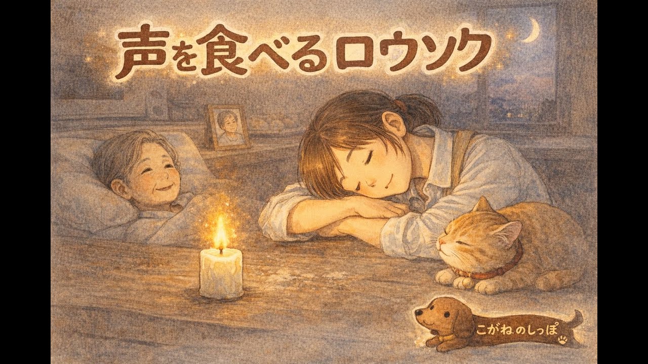 【絵本 読み聞かせ】（１７８）声を食べるロウソク