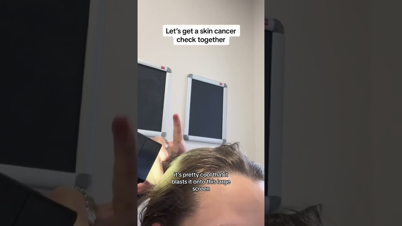 Let's get a skin cancer check together! #skincancerawareness #skincancerprevention #skincancer