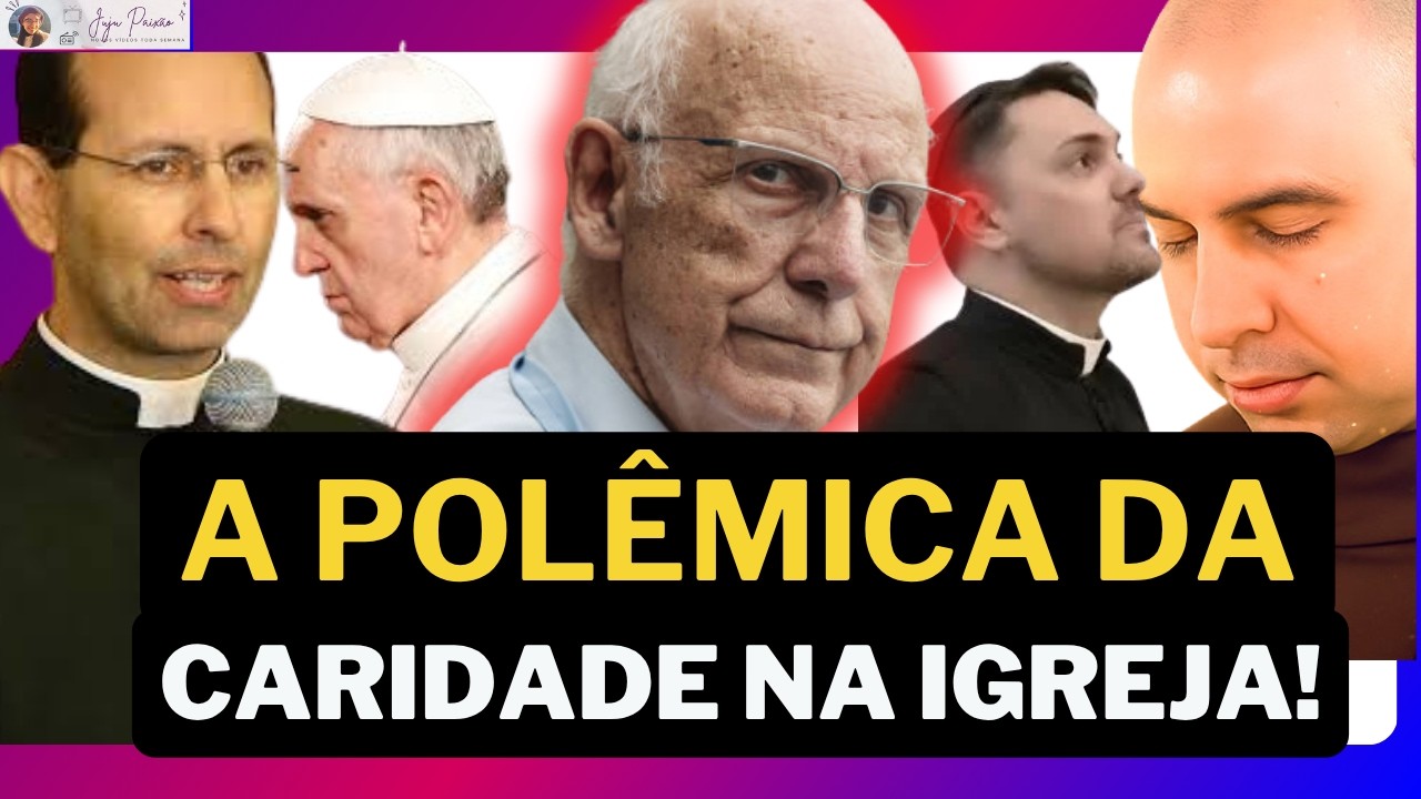 A MÁSCARA CAIU!! A invertida que 4 Padres deram na FALSA CARIDADE