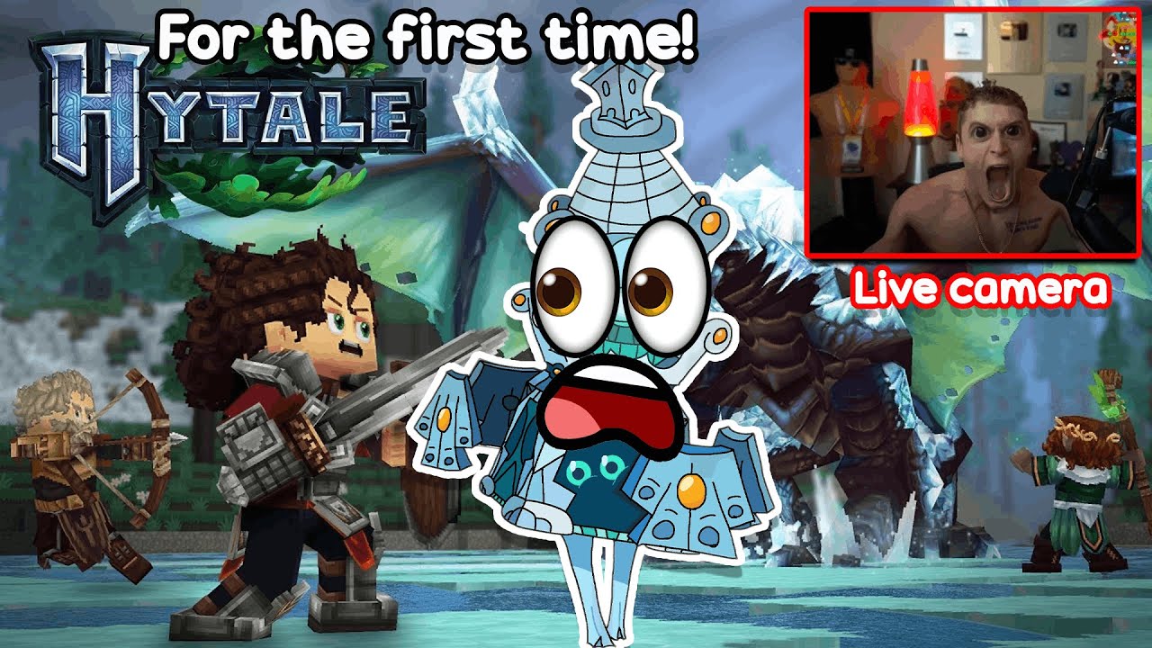 FIRST time playing HYTALE (Gameplay) (day 1)