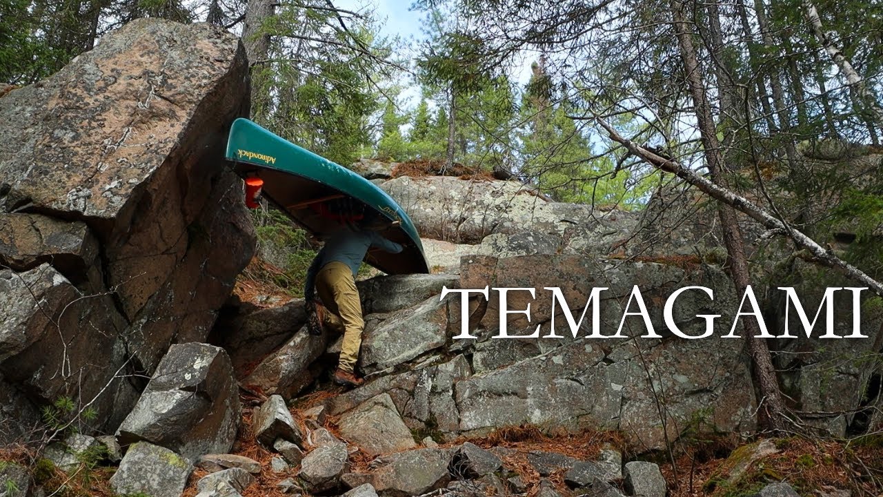 5 DAY SOLO Canoe Camping Deep in the TEMAGAMI Wilderness