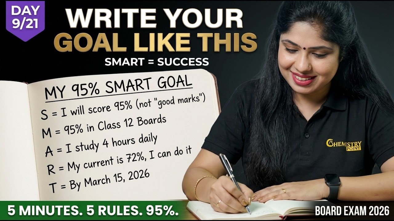 Day 9/21: Why Your Goals Fail & How SMART Technique Fixes It