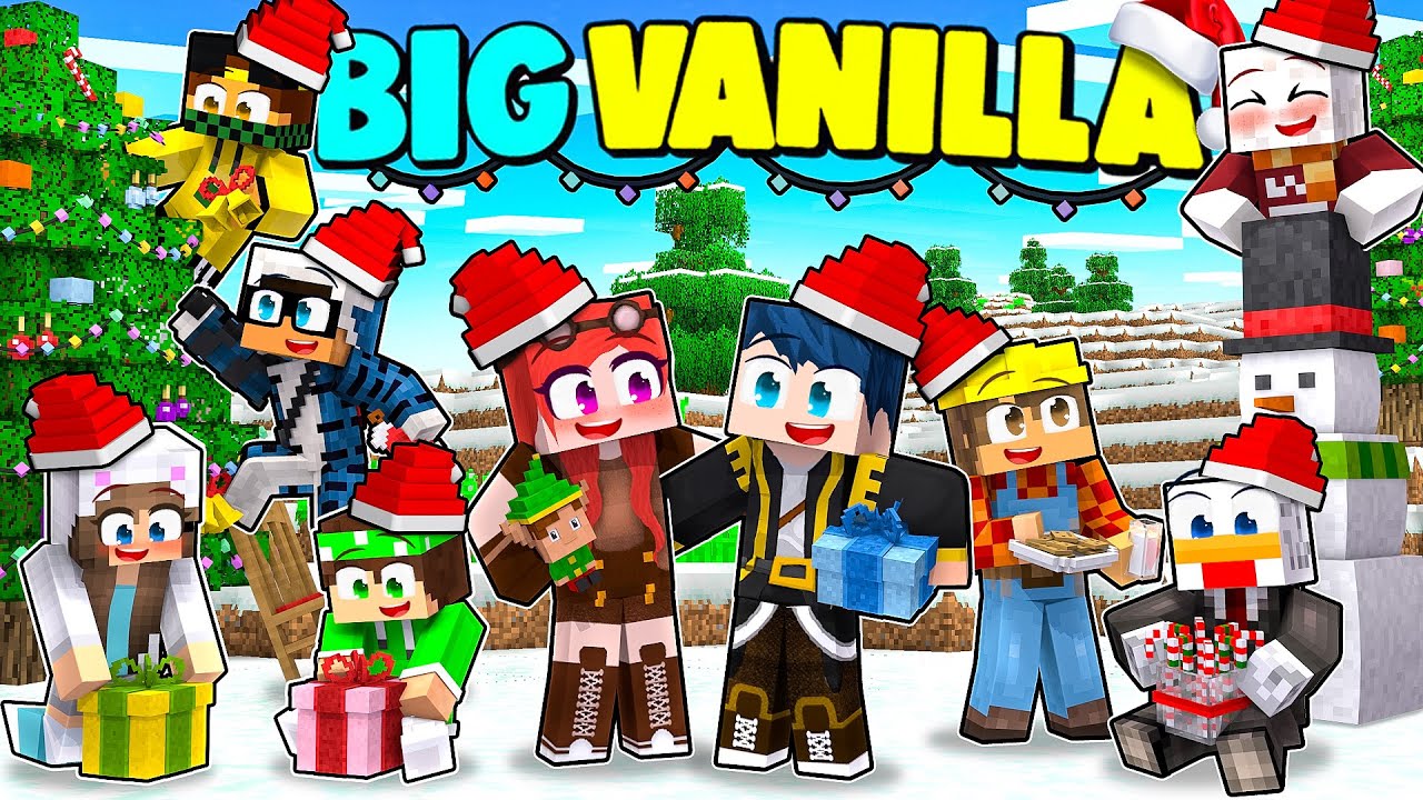 &Egrave; ARRIVATO IL NATALE NELLA BIG VANILLA! - MINECRAFT