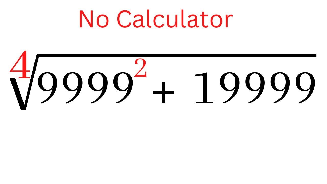 Simplifying Radicals | How To Simplify This Without A Calculator.