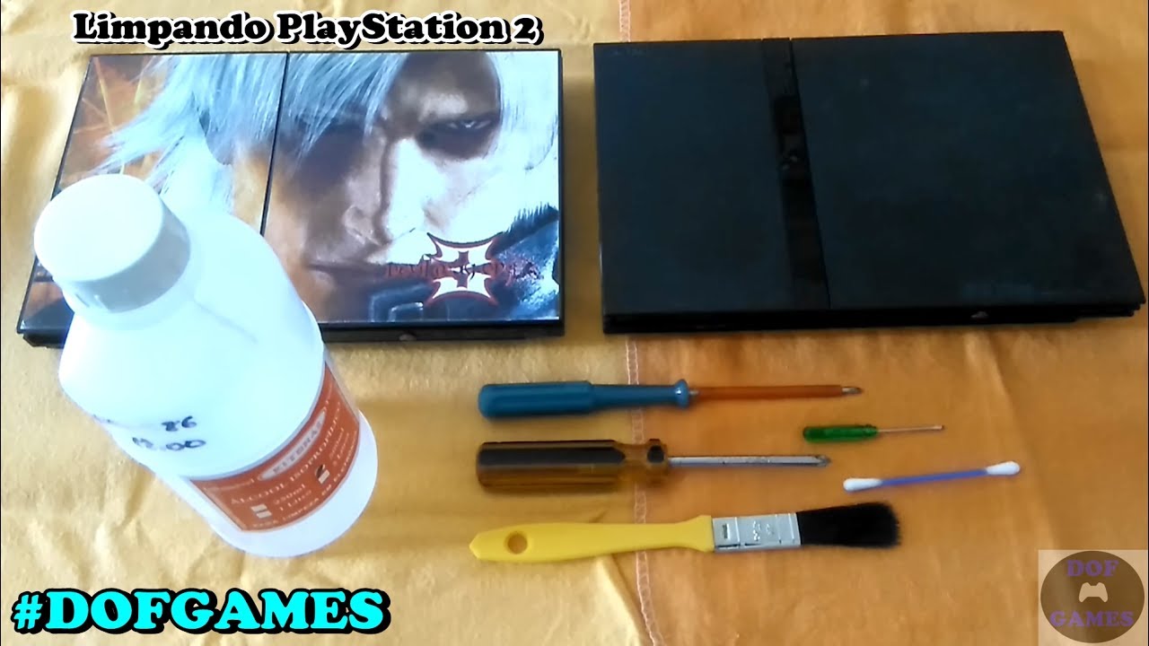 Limpando PlayStation 2 Método prático