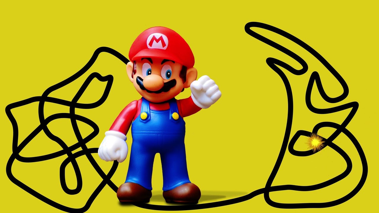 💣 1 Minute Super Mario Movie Animation Explosion Timer Bomb 💥