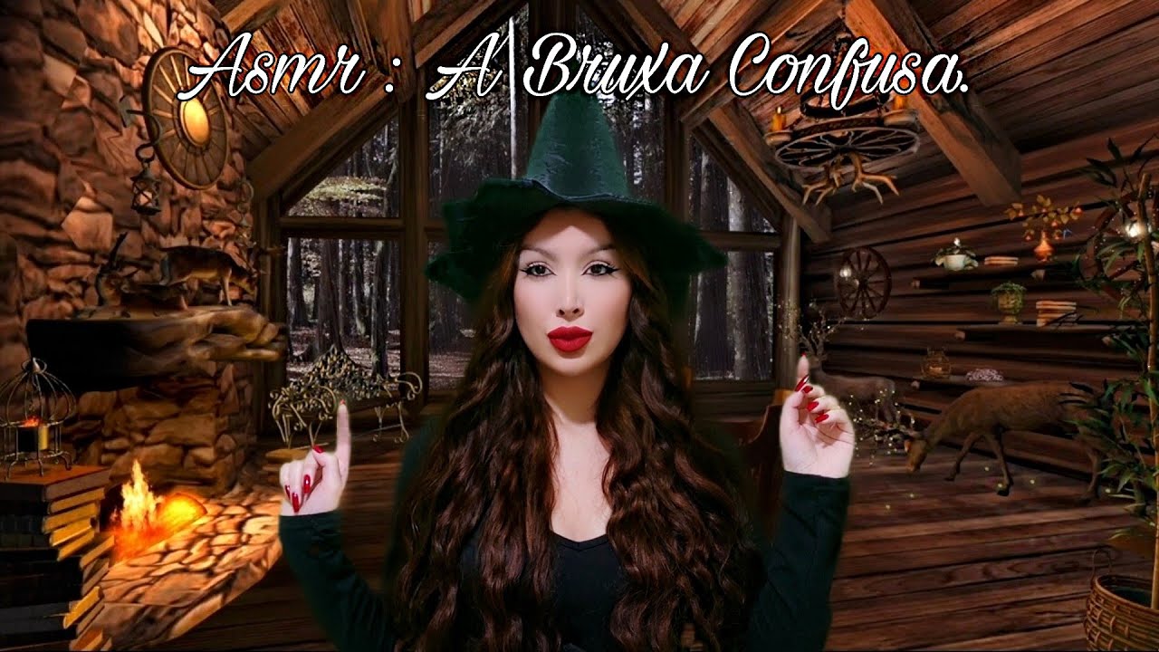 Asmr ROLEPLAY BRUXA 🧙🏻&zwj;♀️... Halloween 2021.