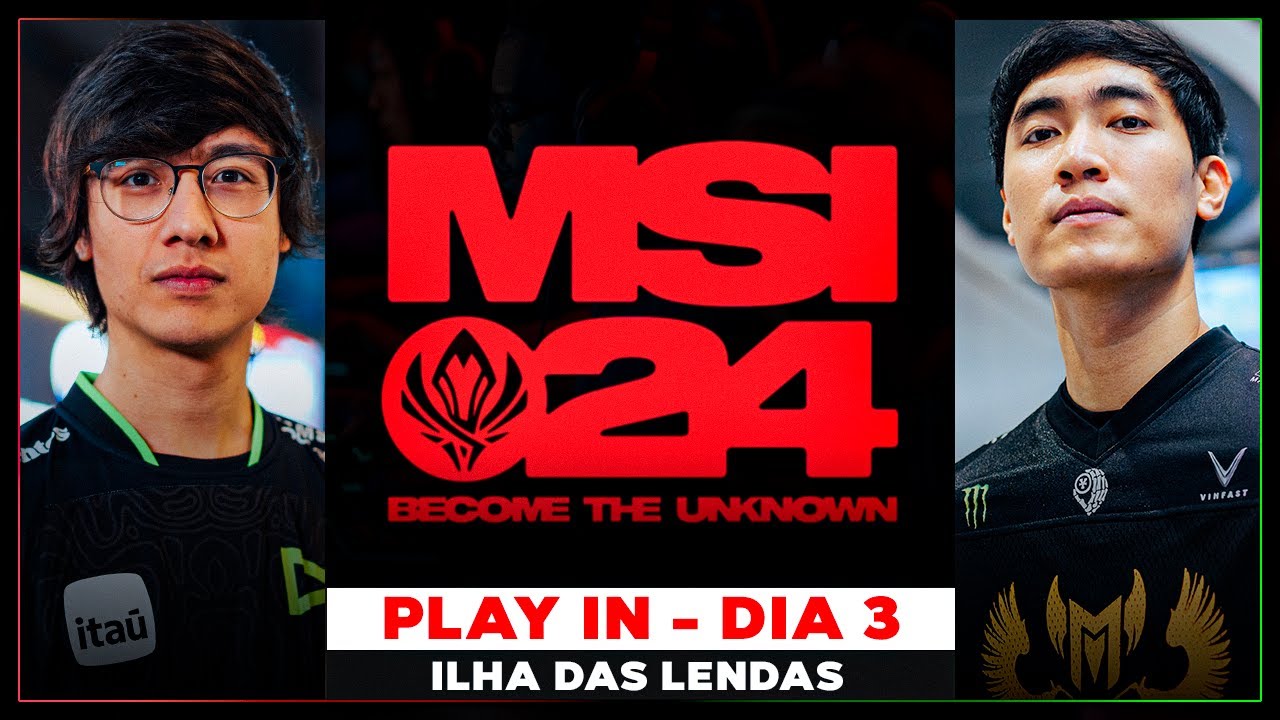 MSI NA ILHA - LOUD x GAM | ESTRAL x PSG #BOTANOBAIANO !lendas