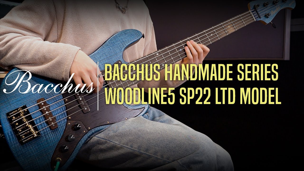 Bacchus Japan Handmade Series WOODLINE5 SP22 LTD Model Demo - ‘Overjoyed’ by Bassist 김채운 (Stuffkim)