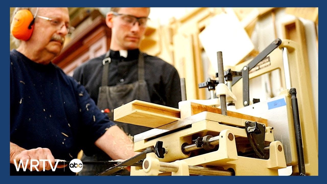 Indiana woodworking school attracts craftsmen from around the world