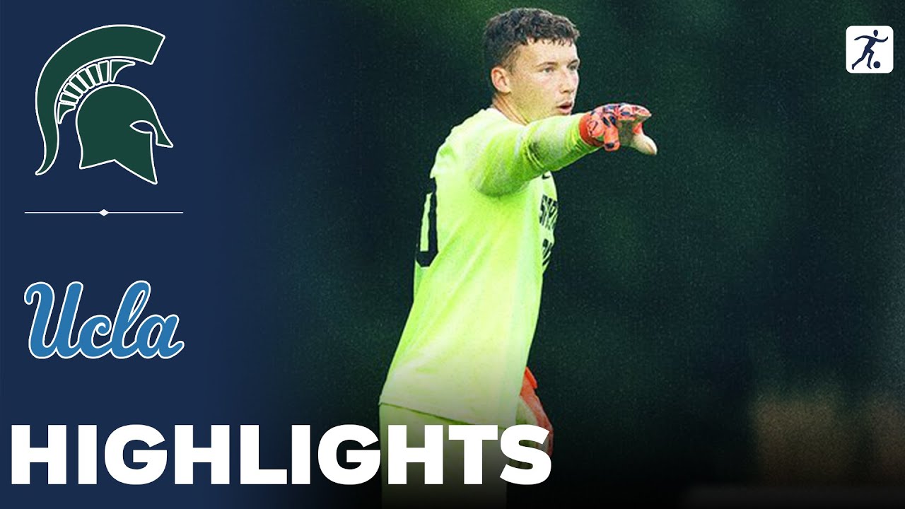 Michigan State vs UCLA | NCAA College Soccer | Highlights - October 20, 2025