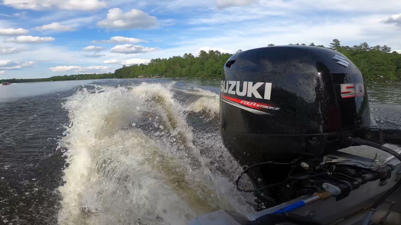 Suzuki 50 Four Stroke: Cool running shots