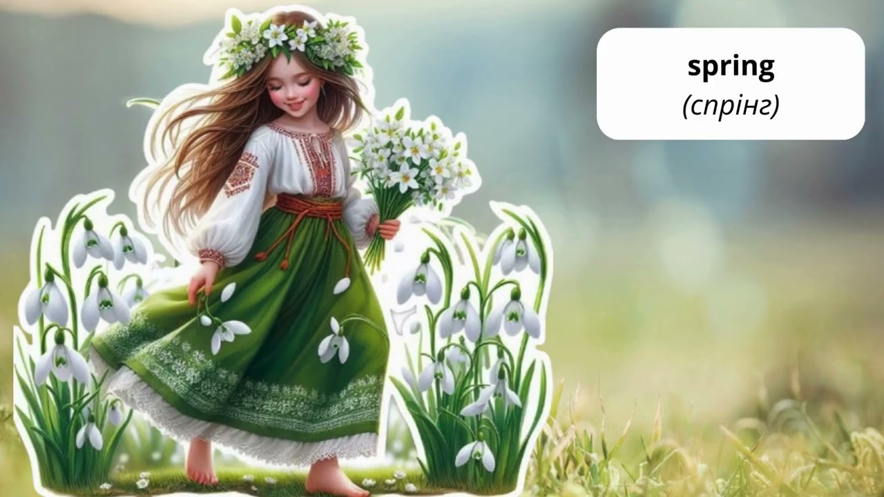 TIP-TOP ENGLISH “Весна (spring)”, вихователь Дарина Бібік