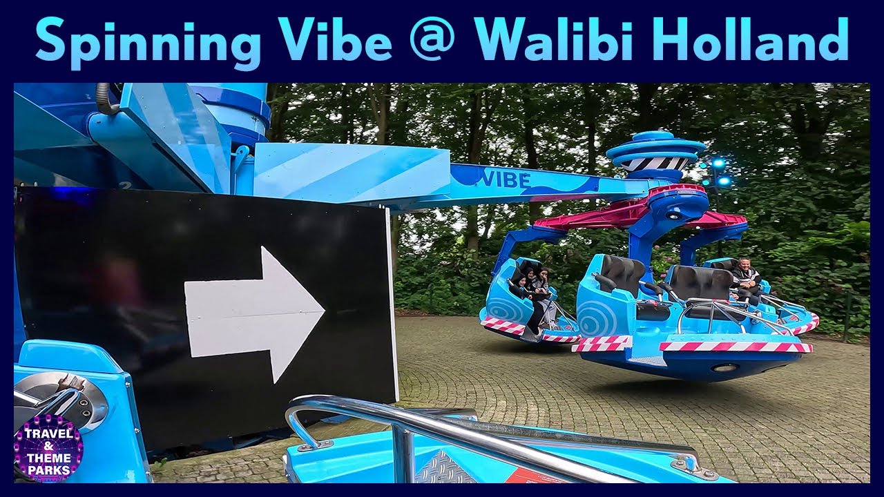 Spinning Vibe 2024 Neugestaltung Make-Over | Walibi Holland | HUSS Magic | ONRIDE POV
