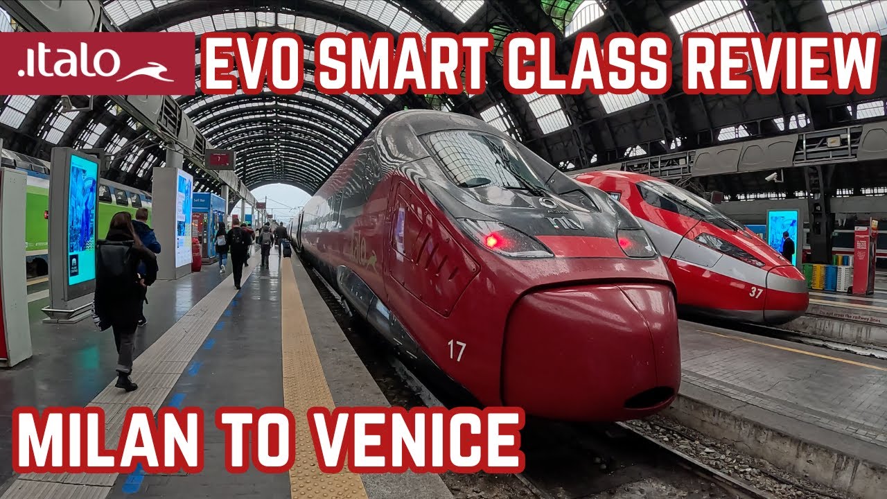 Milan to Venice onboard Italy’s First Private High Speed Train Operator! Italo Review
