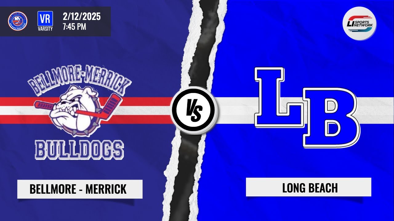 NYIHSHL Finals - Game 2 | Bellmore Merrick vs Long Beach