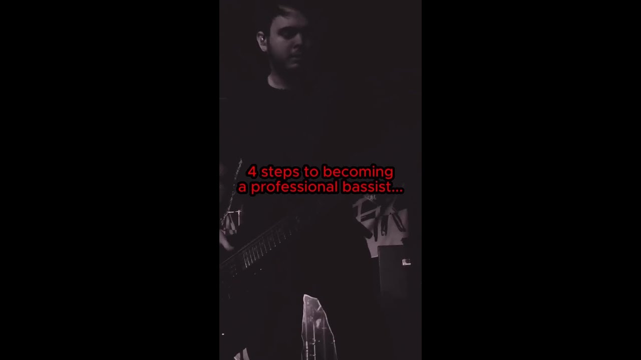 How to become a professional bass player