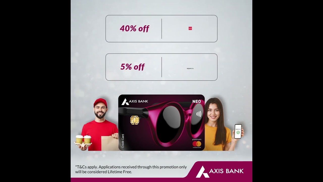 Lifetime Free Axis Bank NEO Credit Card