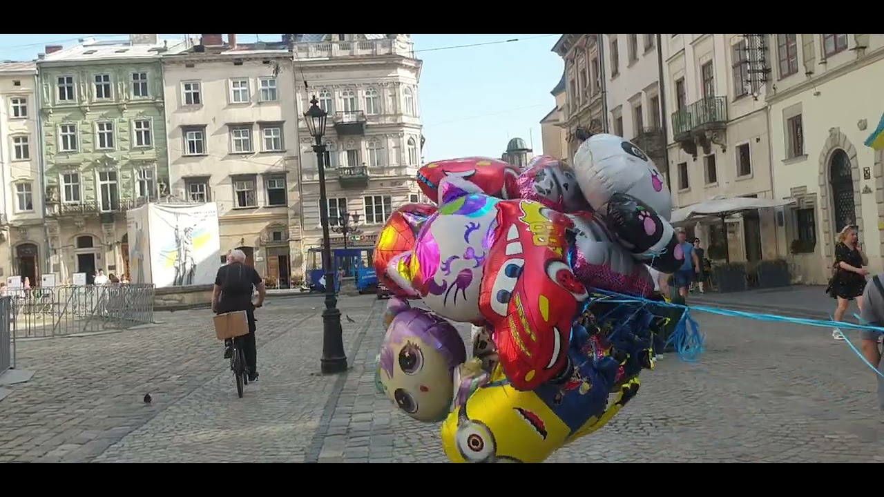 A walk in Lviv, Ukraine, 09 July 2024