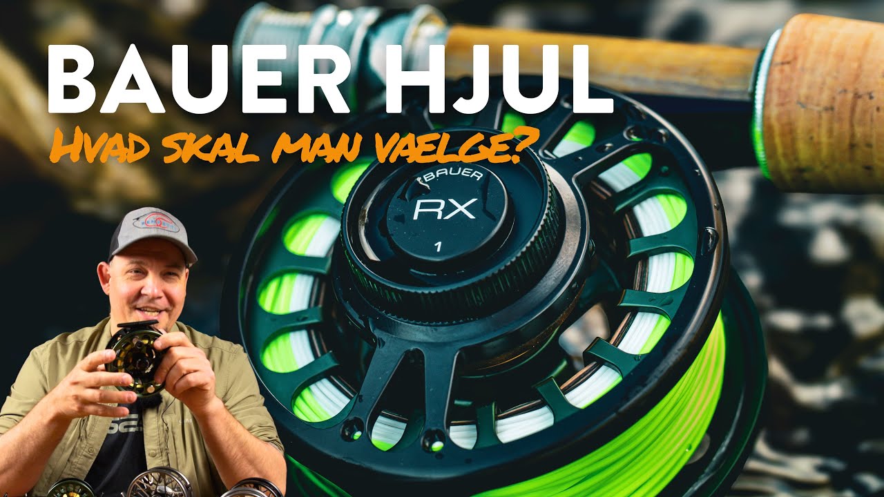 BAUER FLUEHJUL - Nogle af de bedste fluehjul i verden