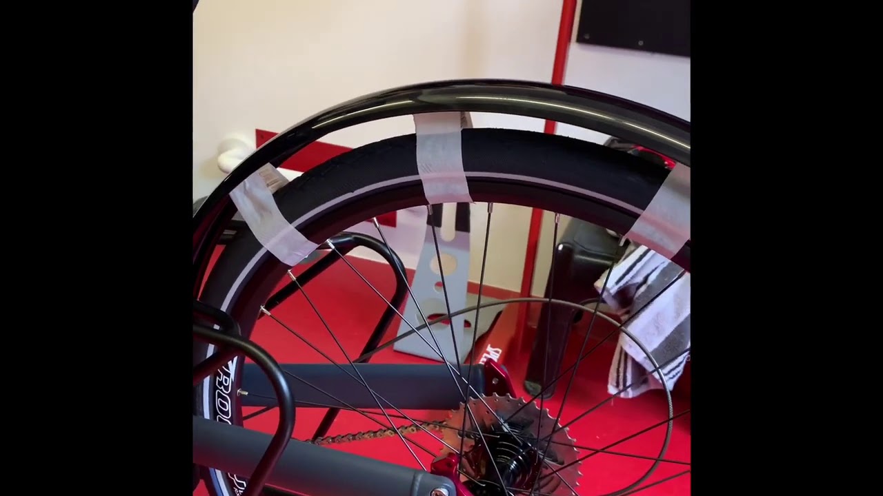 Azub Tricon 26” 2020 SKS Mudguard installation