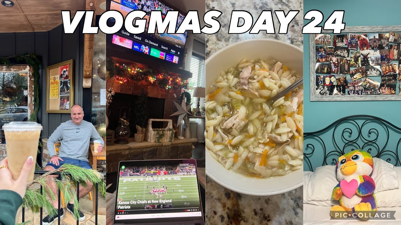 VLOGMAS DAY 24 | chill sunday at home + childhood bedroom tour
