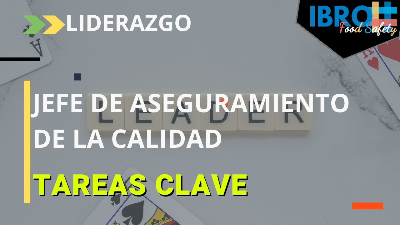 Tareas claves del Jefe de Aseguramiento de la Calidad