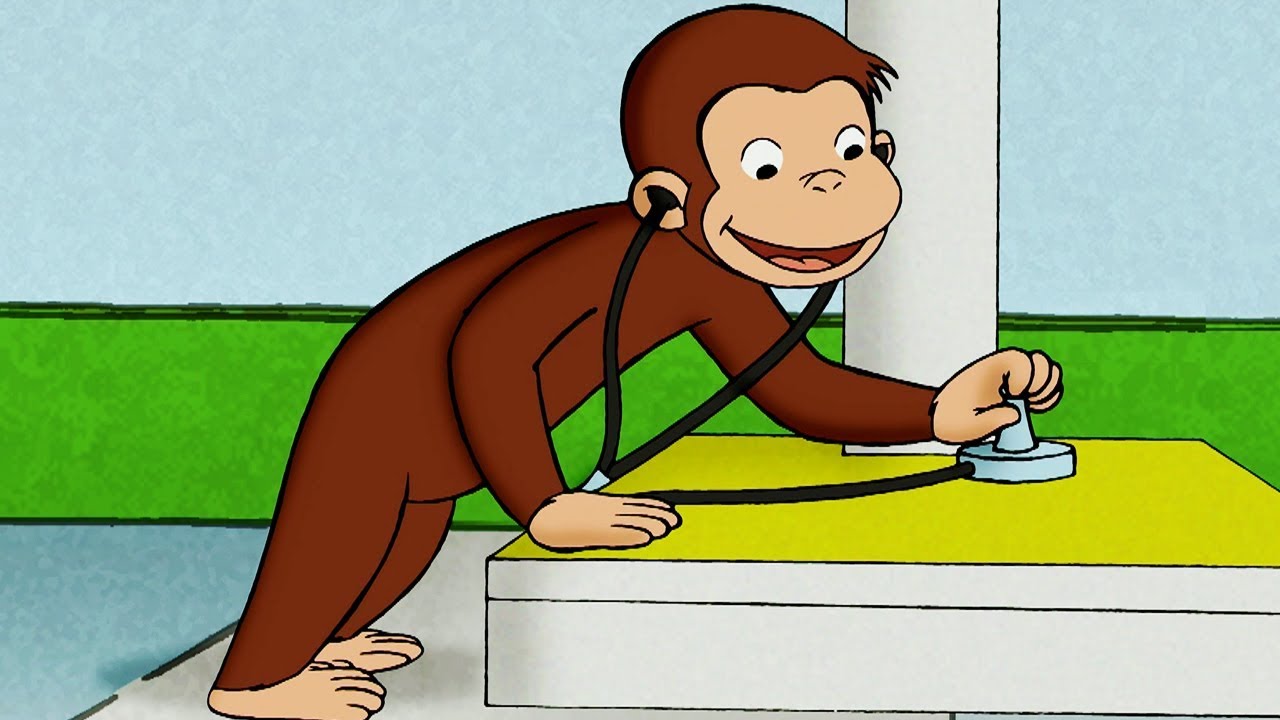 Curious George 🐵Doctor Monkey 🐵Full Episode 🐵 HD 🐵 Cartoons For Children