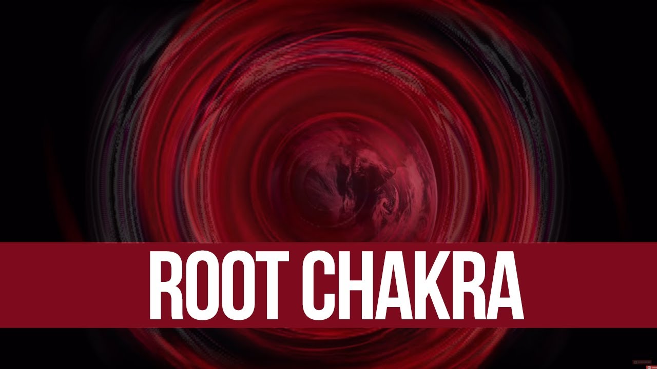 Chakra 1 Root -  Muladhara, Tail Chakra, Red Visualization (Meditation,Yoga, Music)