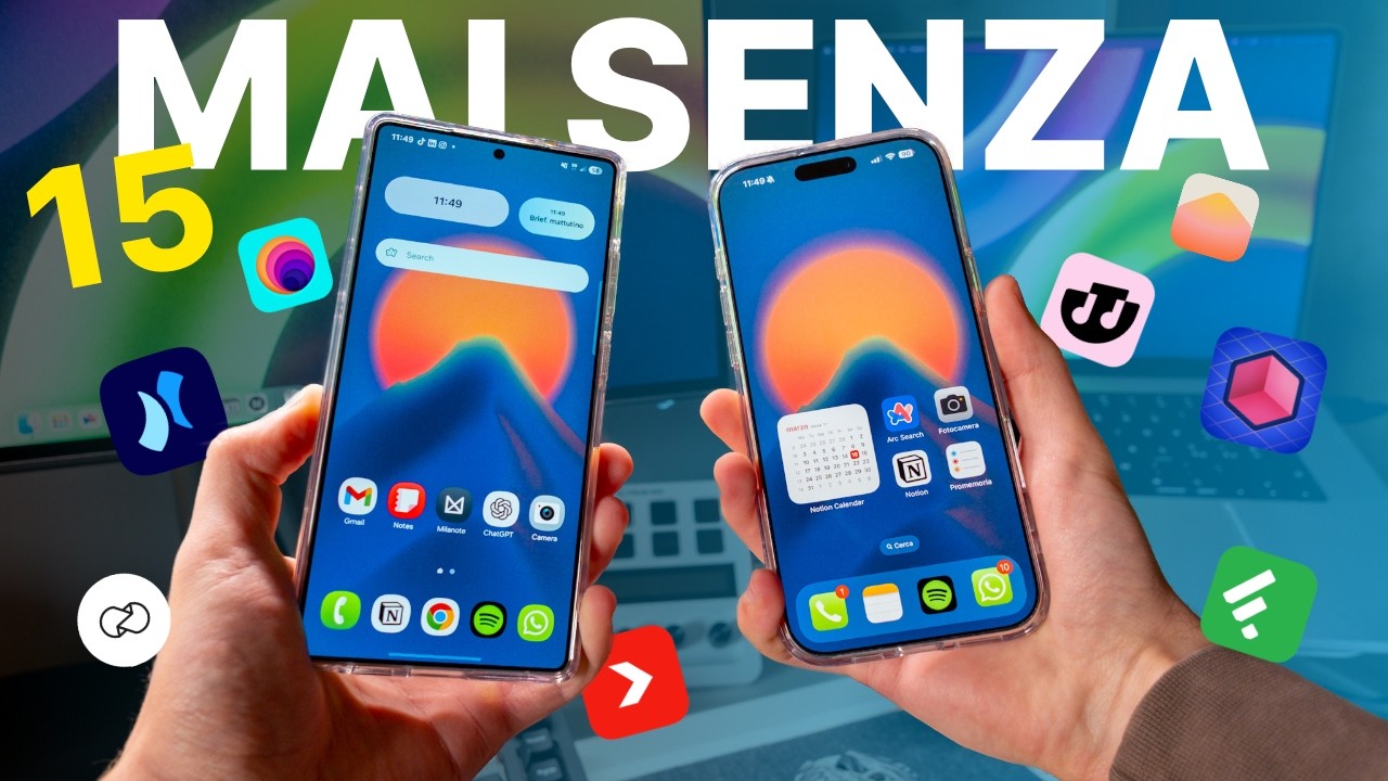 Le MIE 15 APP PREFERITE del 2025 - MAI SENZA! App Android e iOS 🚀