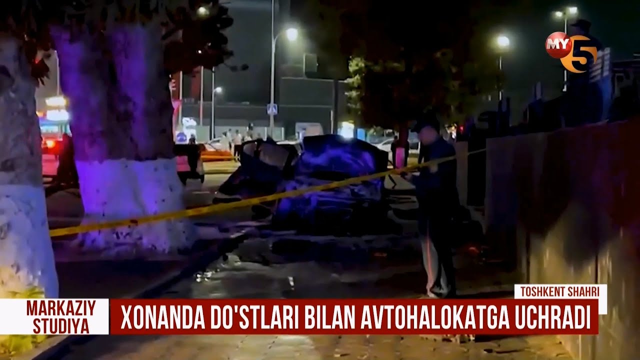 Xonanda do'stlari bilan avtohalokatga uchradi