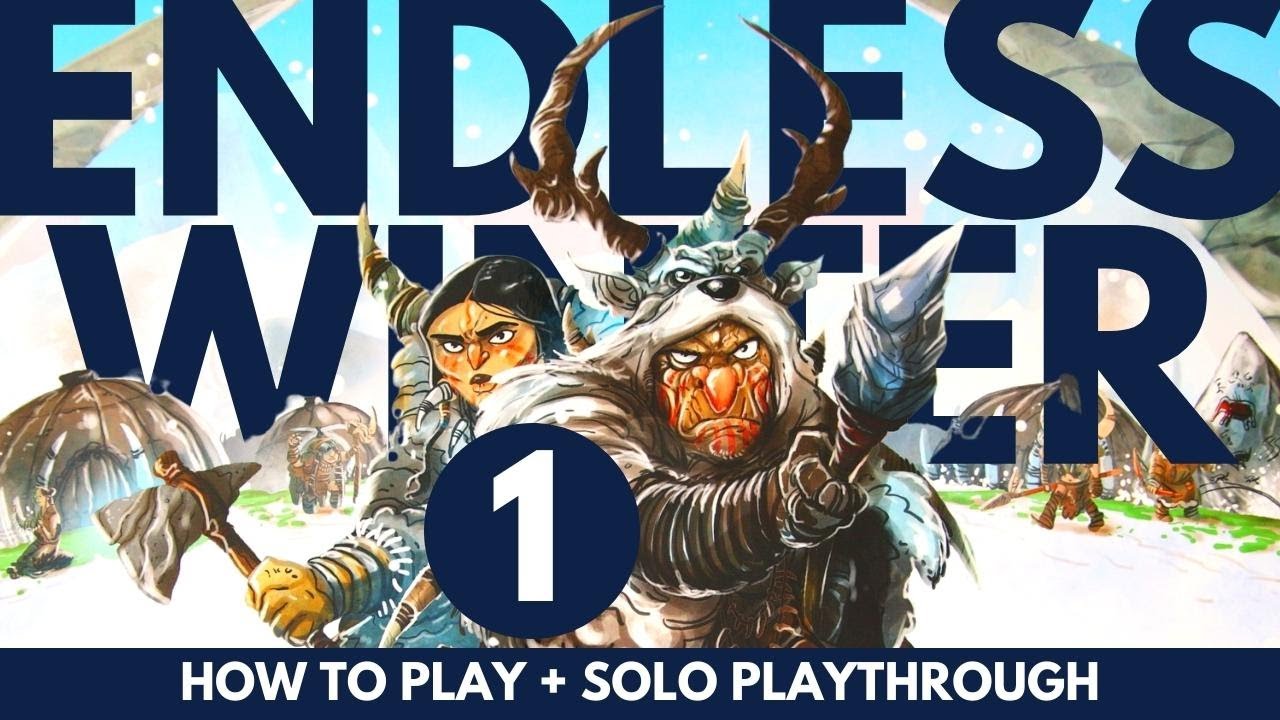 Endless Winter: Paleoamericans | PART 1 | How to Play | Solo Board Game Playthrough