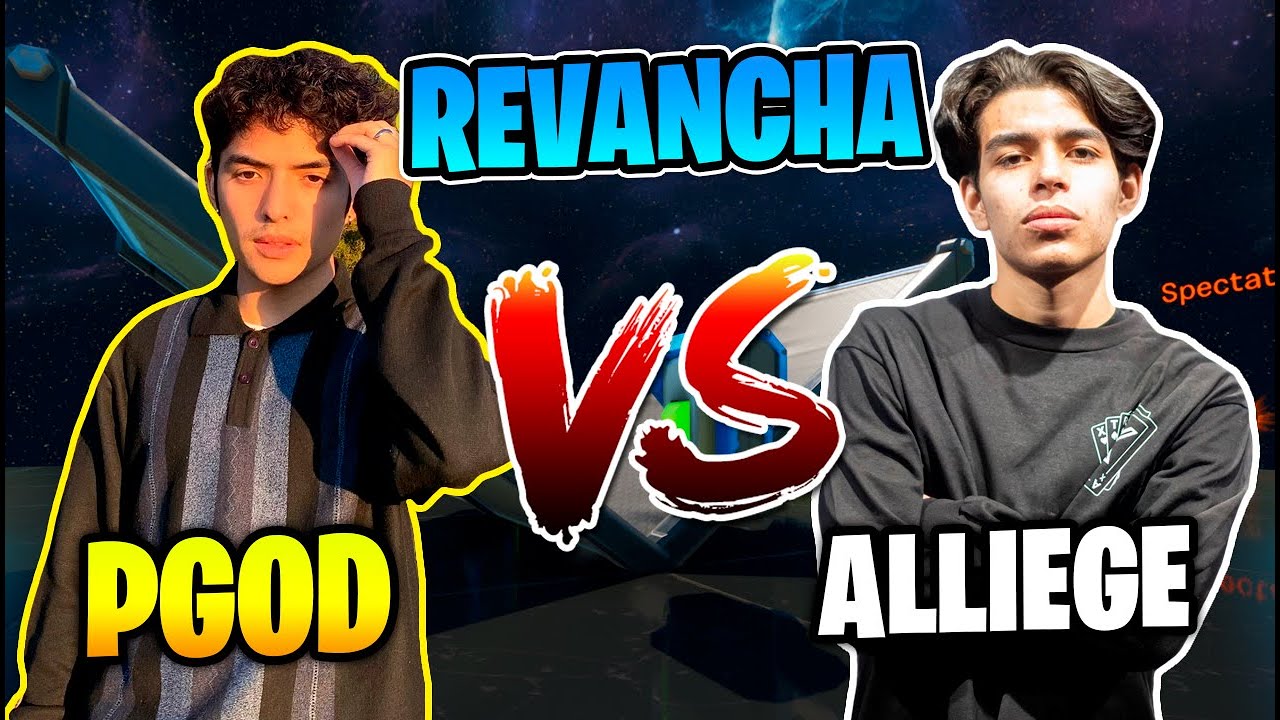ALLIEGE RETA A PGOD 1V1 EN CREATIVO🔥😈 | LA REVANCHA DE PGOD😈