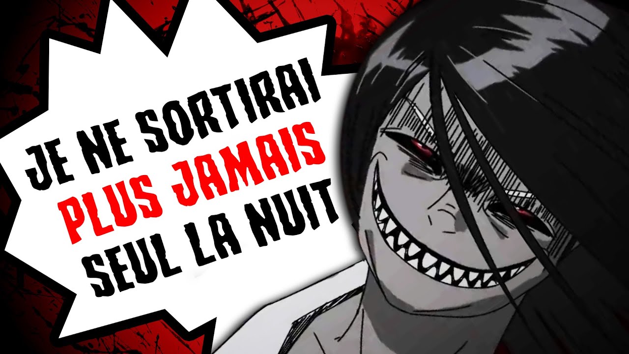 Je ne sortirai PLUS JAMAIS la nuit...