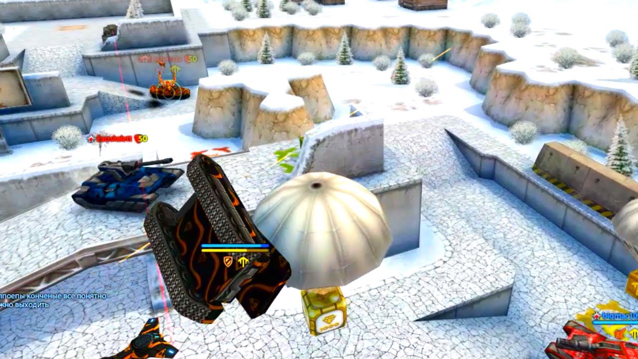 Tanki Online - GOLD BOX SKILLS IN MM BATTLES! #1