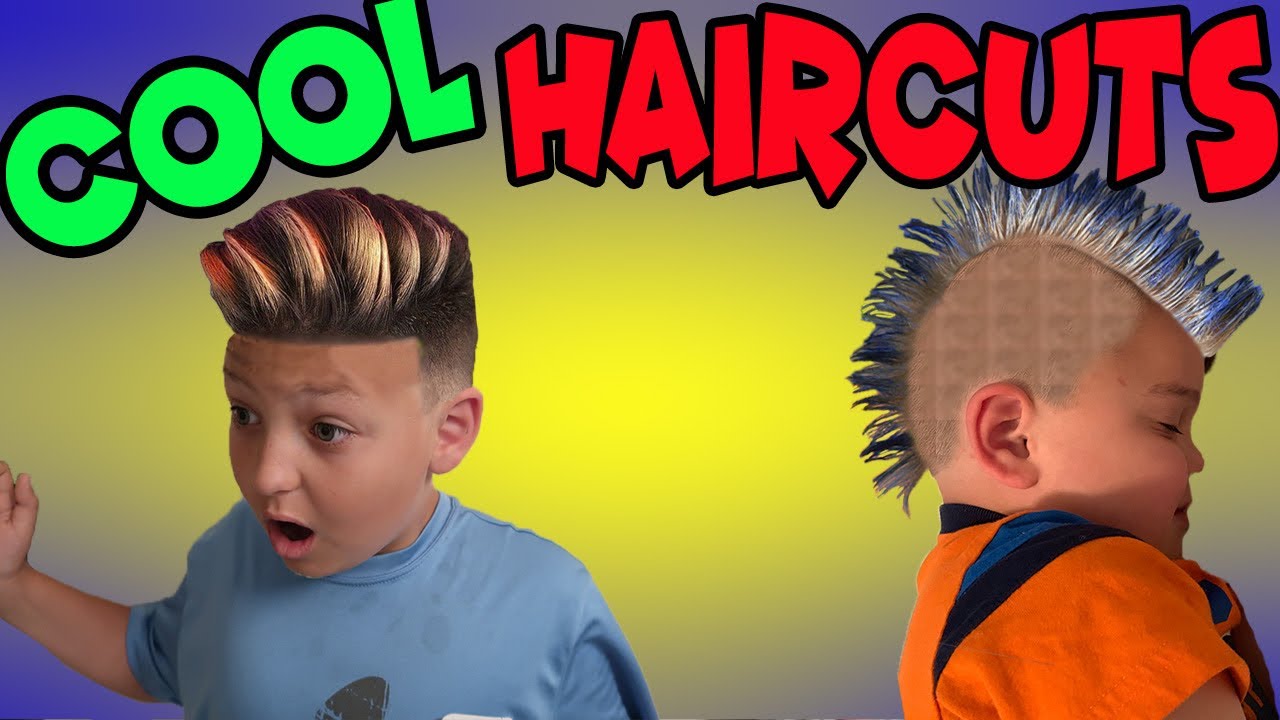 THE BOYS get COOL POPULAR haircuts!