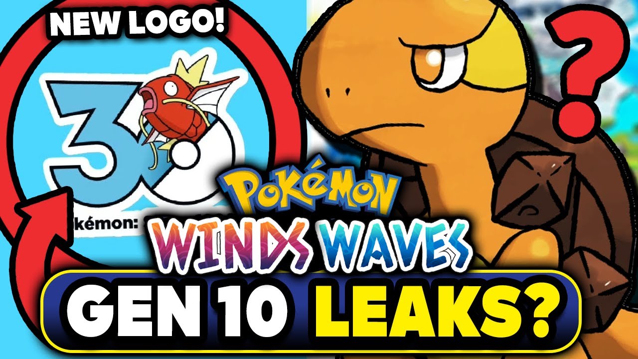 NEW POKEMON GEN 10 TRAILER RUMORS! NEW STARTERS? NEW 30th ANNIVERSARY LOGO & MORE!