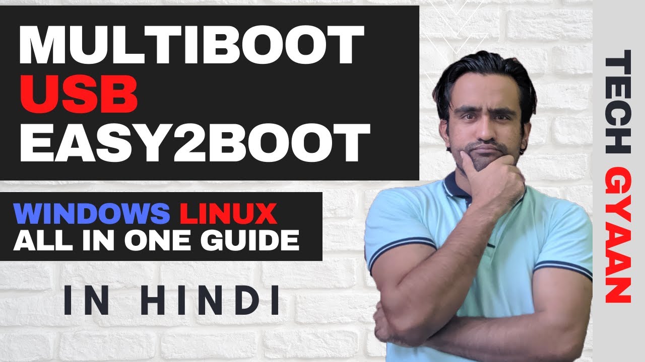 Multiboot USB UEFI & Legacy/MBR All in One Pendrive - HINDI | Easy2Boot Multiboot USB