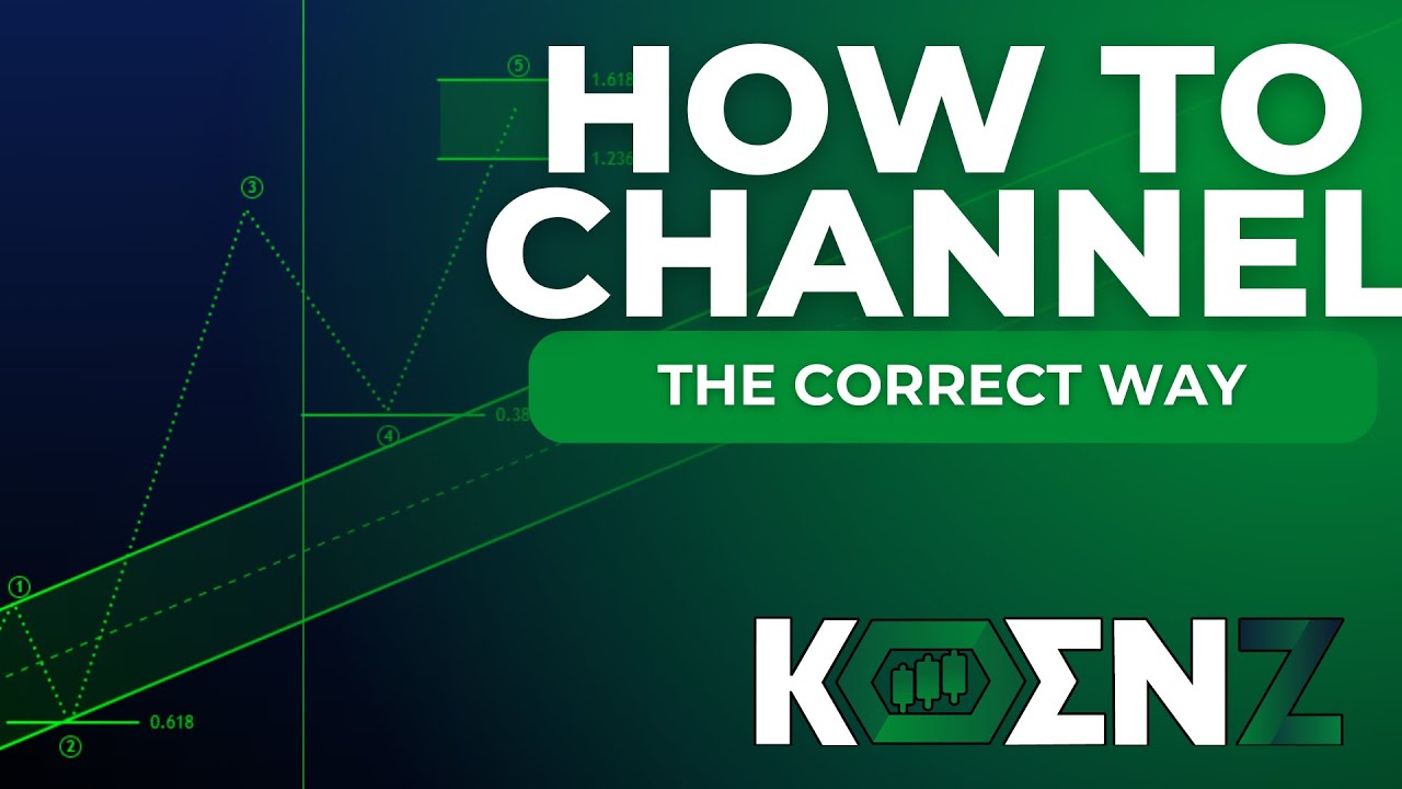 The Best Way To Use Channels | How to Draw & Use Them In Trending Structures | Elliott Waves