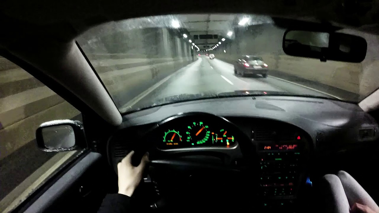Saab 9-5 AERO Driving Fast POV