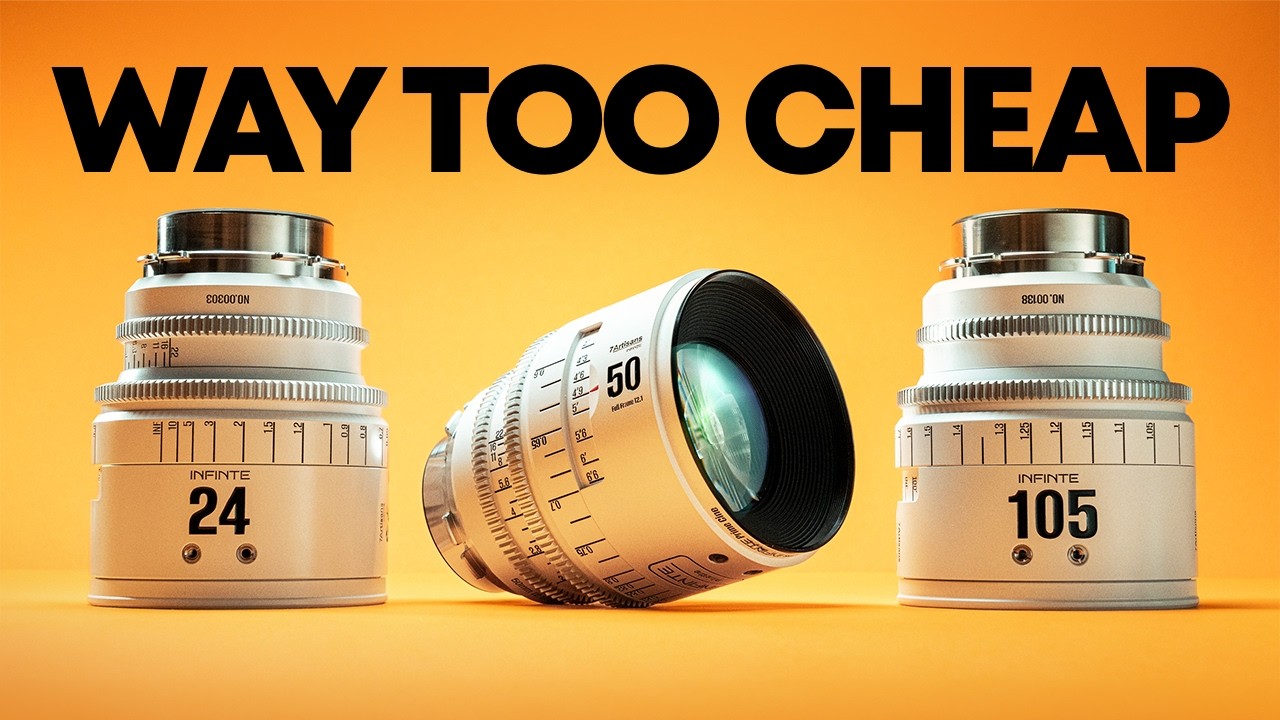 Why are these PRO Cine Lenses SO CHEAP?!