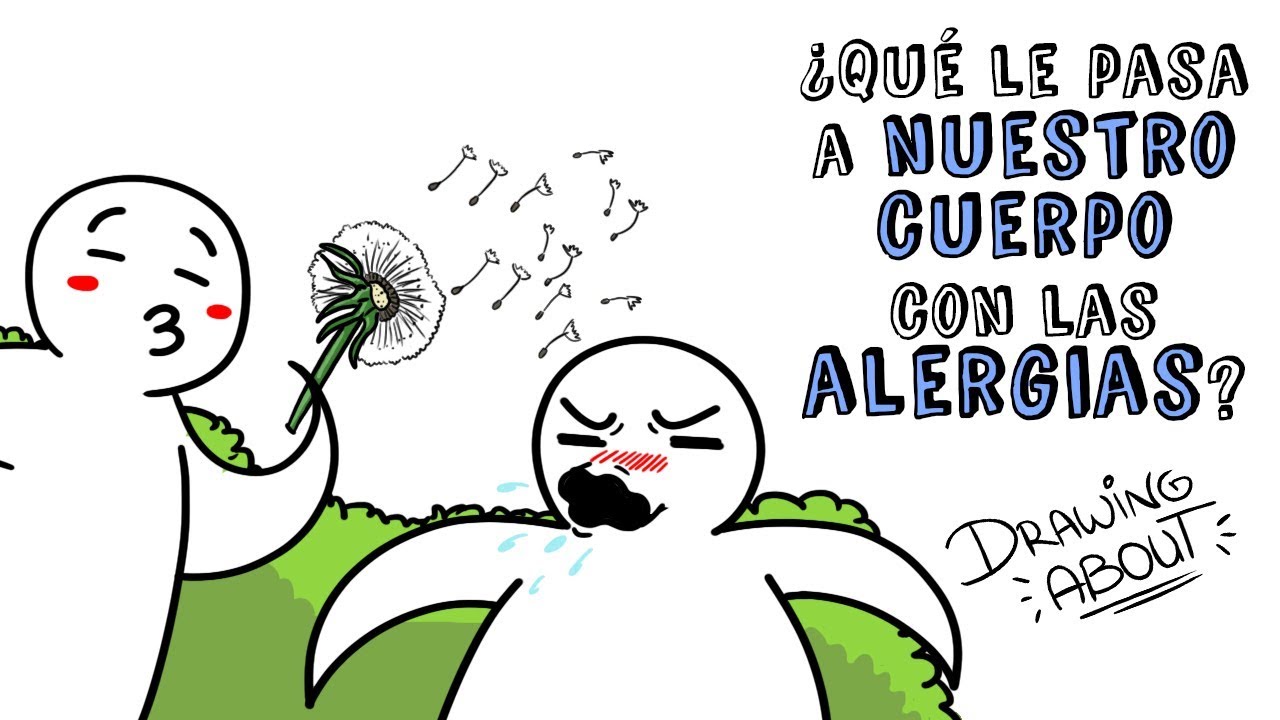 ¿QUÉ LE PASA A NUESTRO CUERPO CON LAS ALERGIAS? | Draw My Life