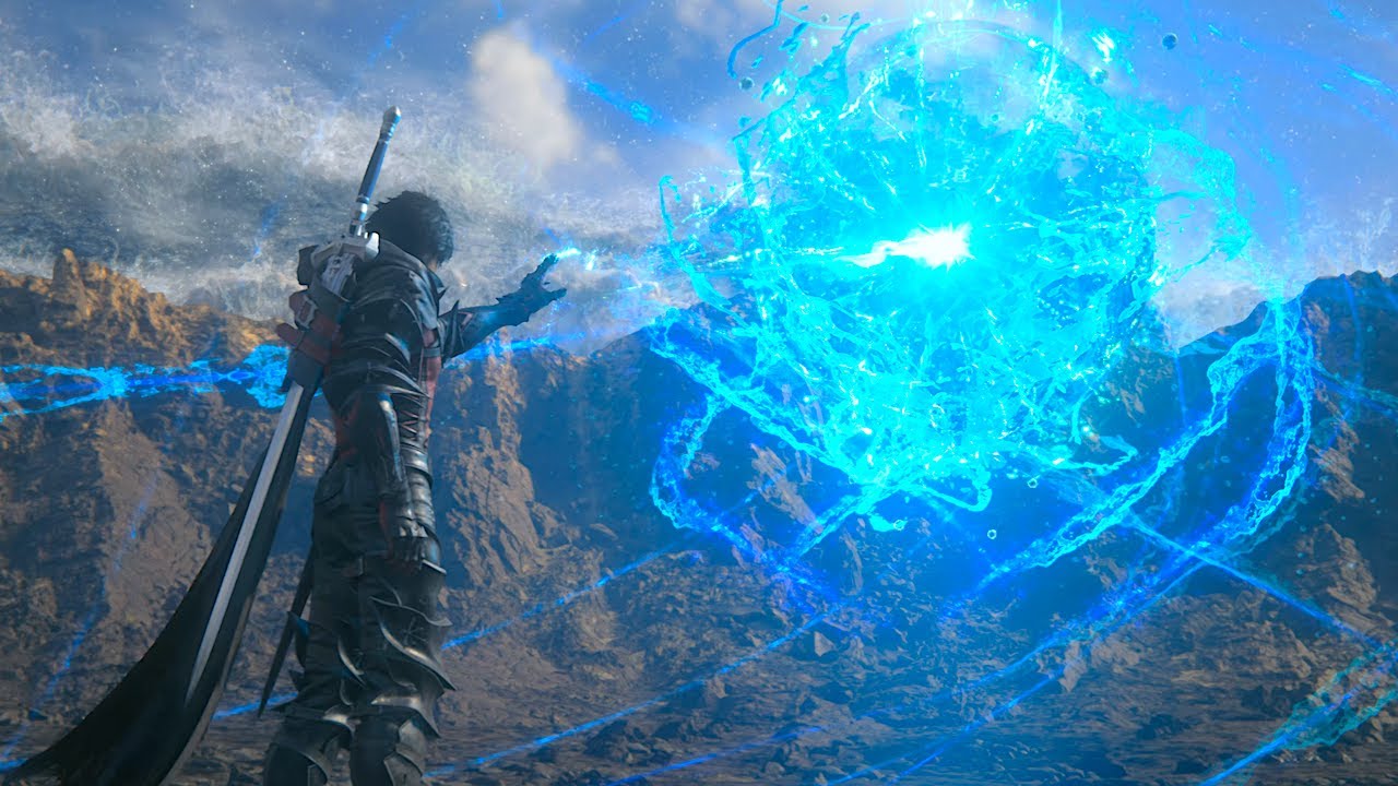 Clive Saves Baby Leviathan - Final Fantasy 16