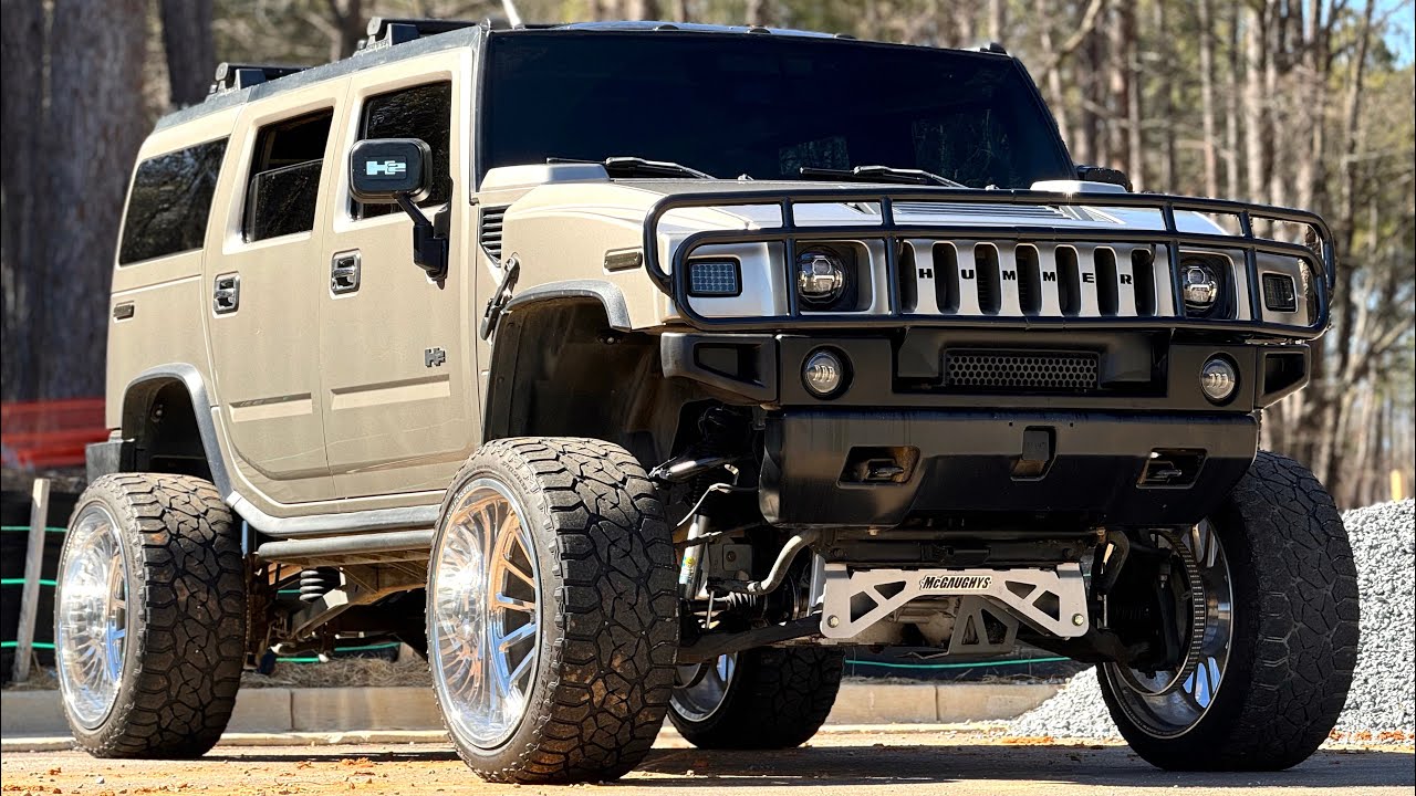 Mcgaughys Hummer on 26” Forged Wheels