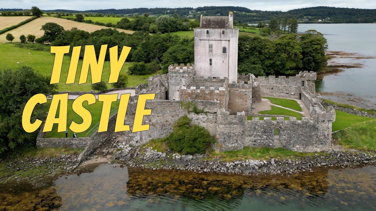 Visiting tiny Doe Castle in the beautiful Donegal countryside, Ireland