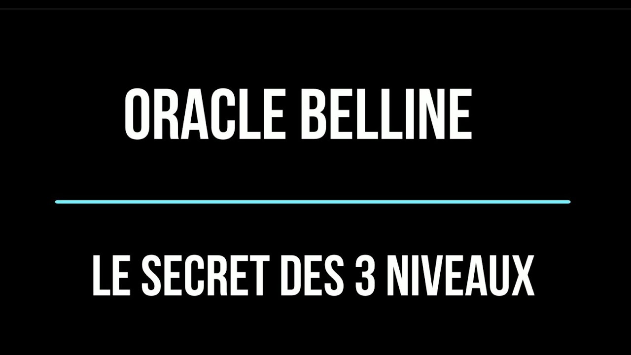 Le secret des 3 niveaux