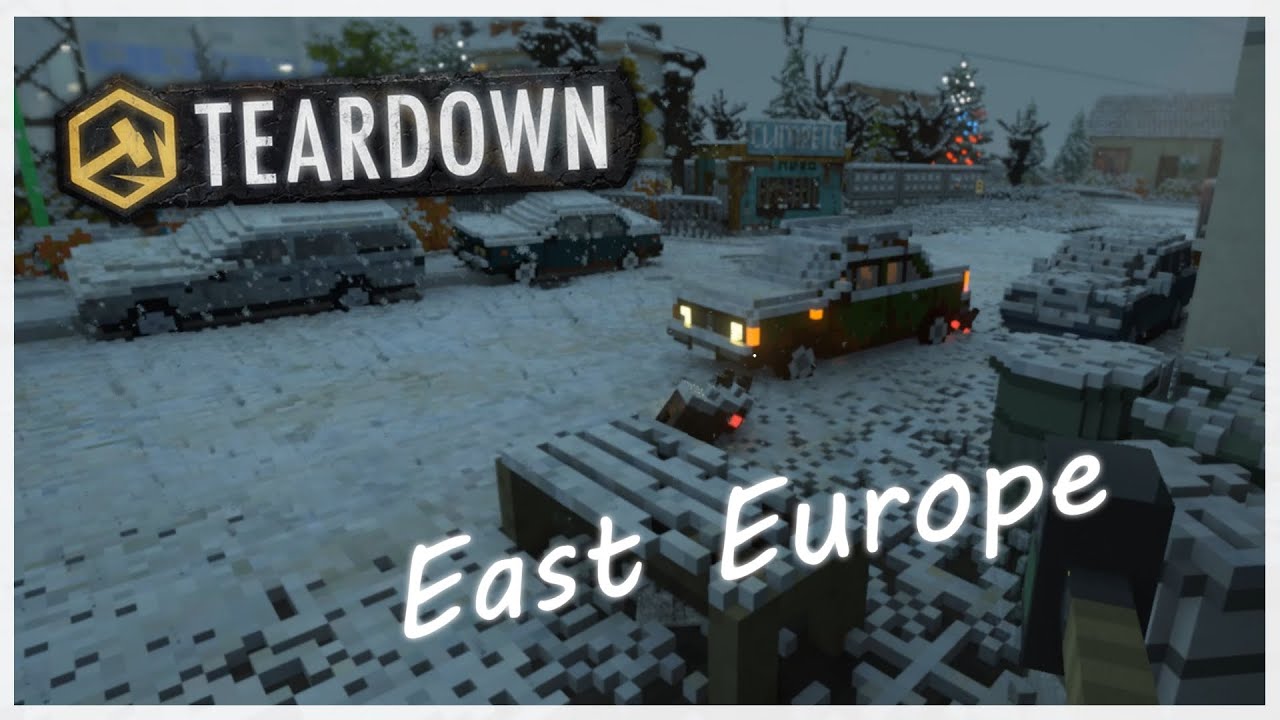 East Europe portrayed by ''Teardown''