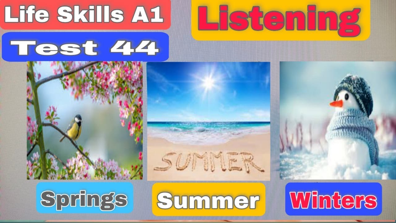 IELTS Life Skills A1 Listening | Test 44 | 2021 | By TFLS