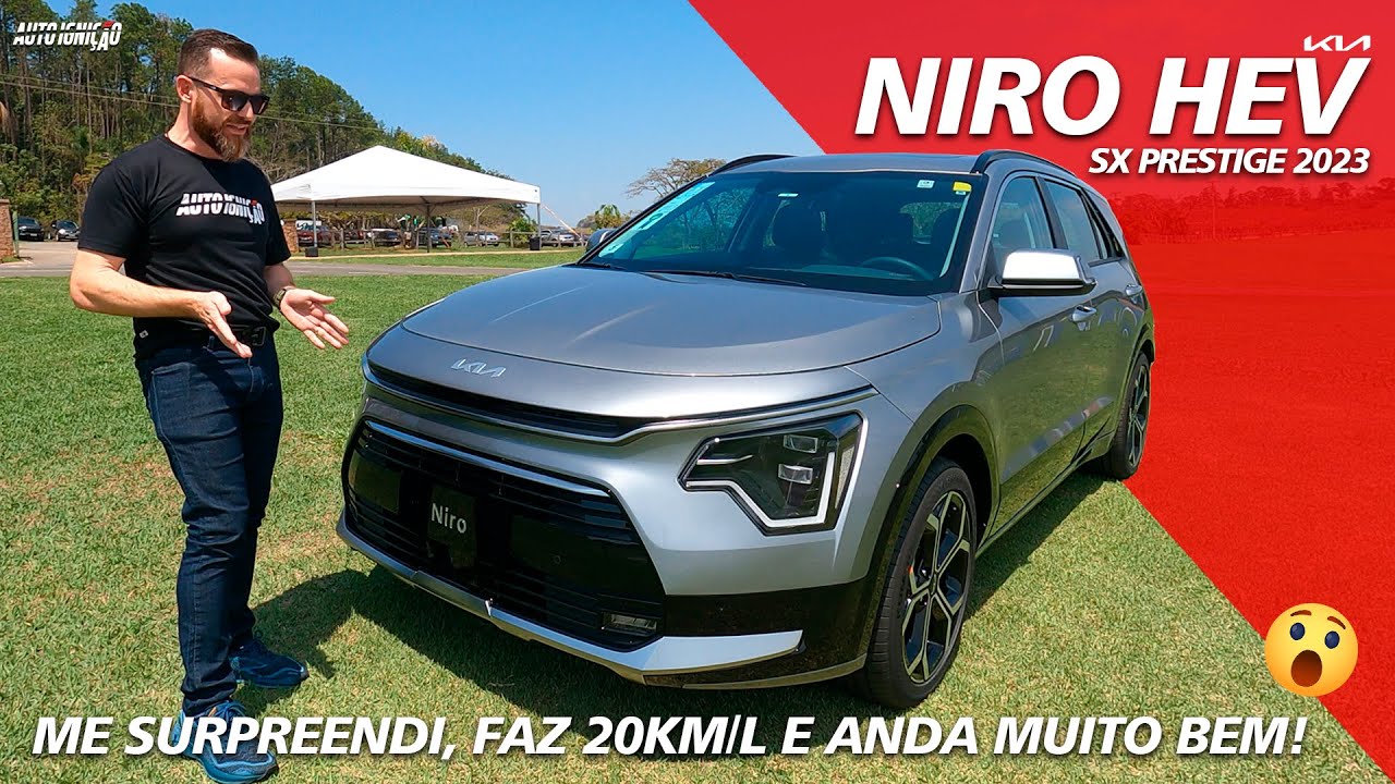 KIA NIRO 2023 - SUV Híbrido Que Anda Muito e Supera Corolla Cross