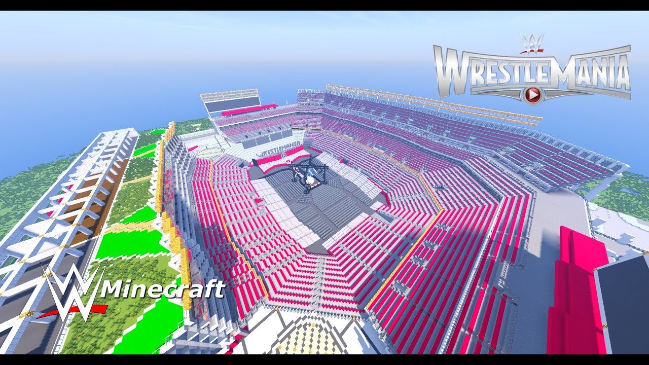 WWE: Minecraft [WrestleMania 31] + (Download Link /PC/MCPE)